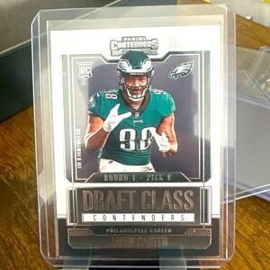 Jalen Carter 2023 ROOKIE Panini Contenders Draft Class Contenders